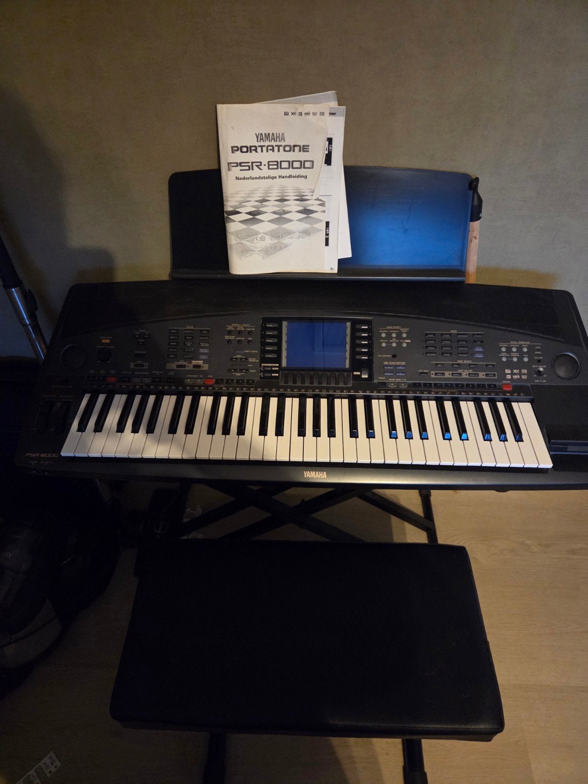 keyboard Yamaha PSR-8000, Ophalen, Yamaha, Aanslaggevoelig, 61 toetsen