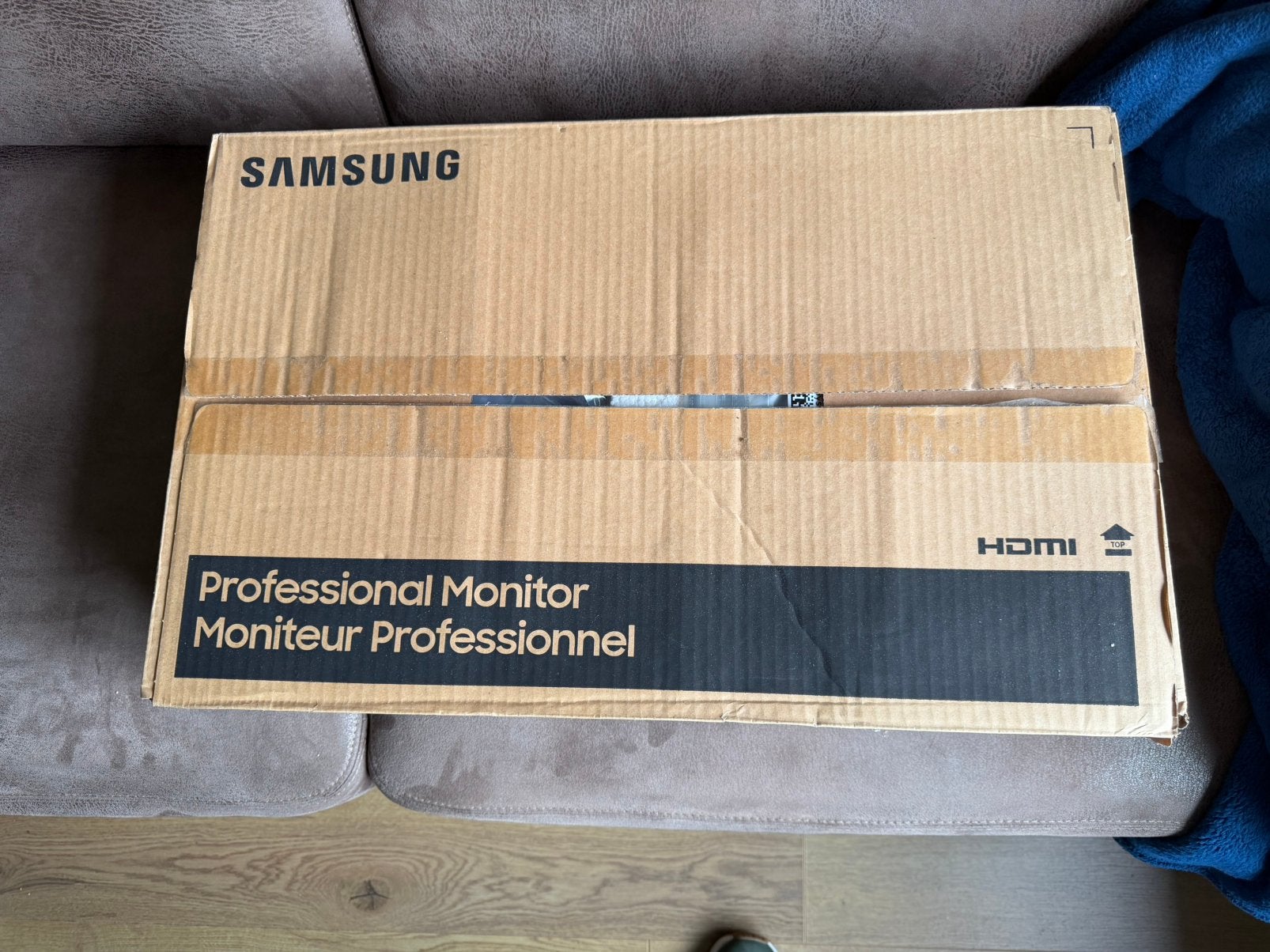 Perfecte NIEUW in doos Samsung monitor 24 inch, Computers en Software, Ophalen, IPS, Nieuw, Full HD