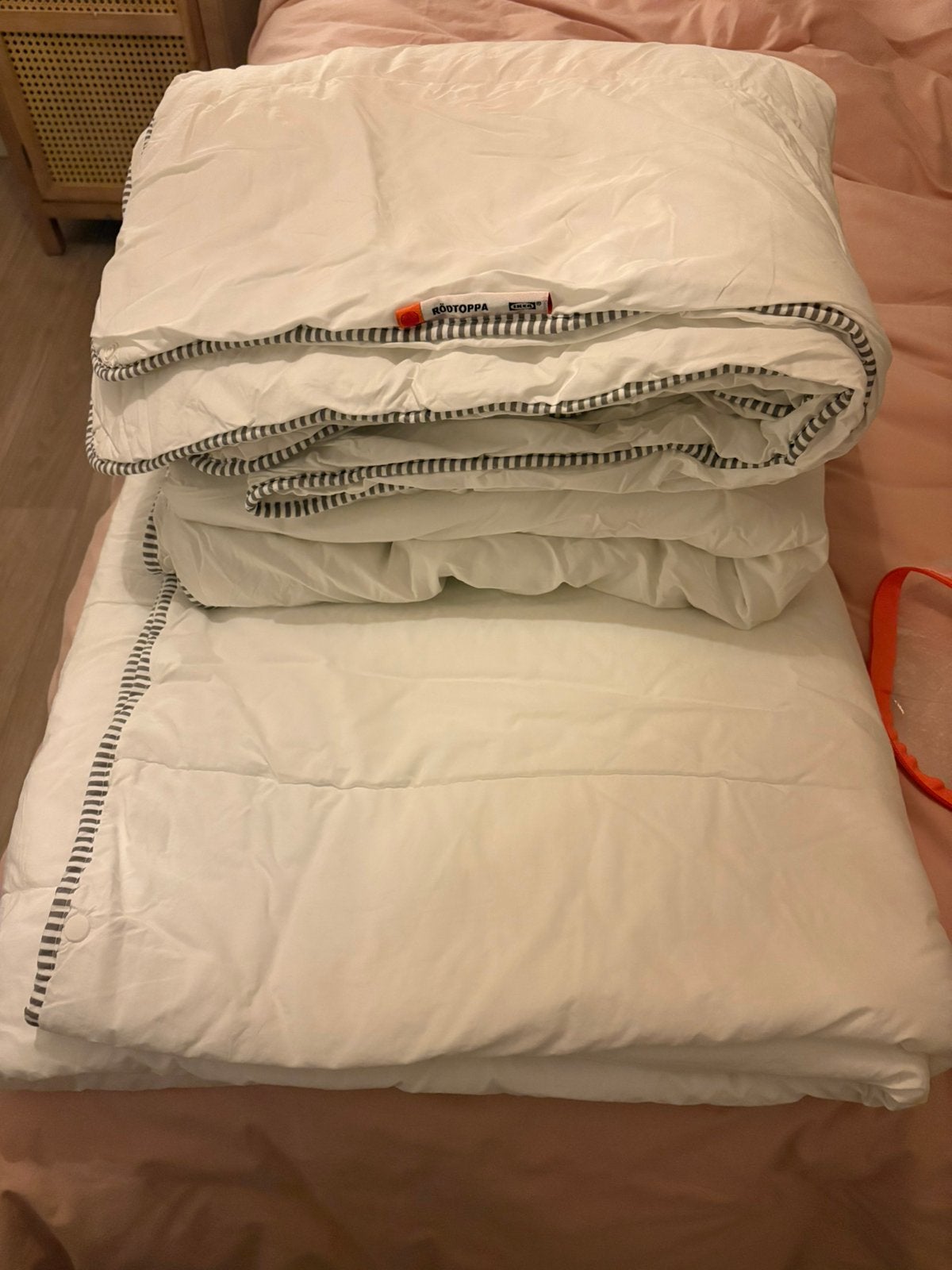 4 seizoenen dekbed Rödtoppa 200x200, Ophalen, Wit, Tweepersoons, Deken of Dekbed