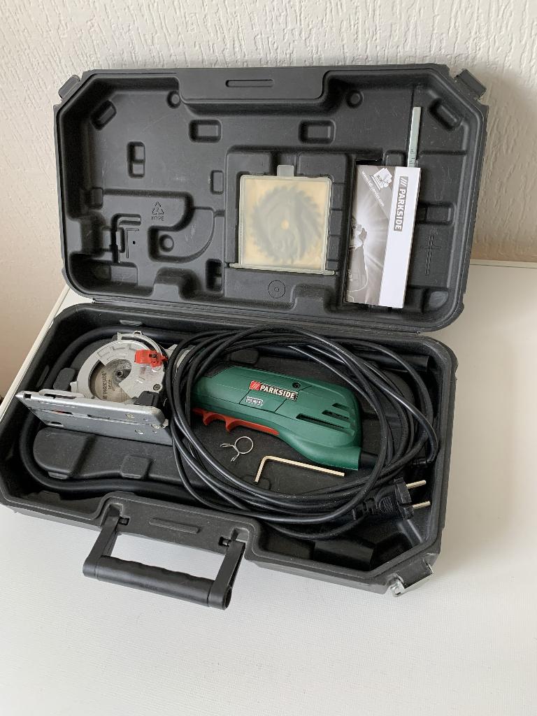 Parkside invalzaag PTS 480 A1, Ophalen, Minder dan 30 mm, Invalzaag, Minder dan 600 watt