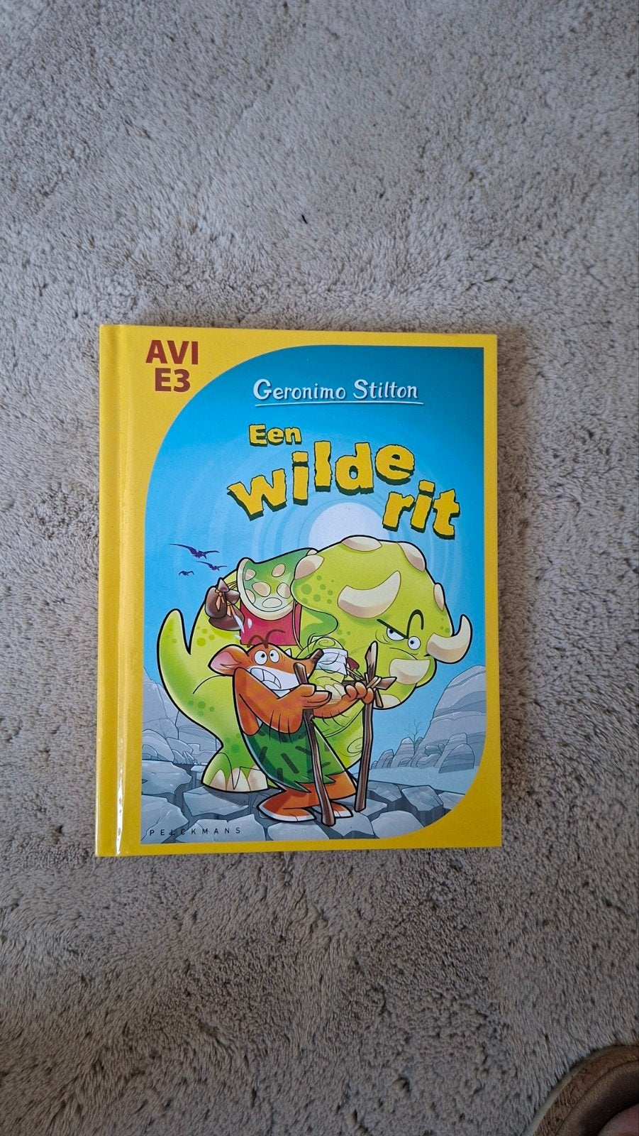 Geronimo Stilton - Een wilde rit (AVI E3), Boeken, Kinderboeken | Jeugd | onder 10 jaar, Ophalen of Verzenden, Zo goed als nieuw
