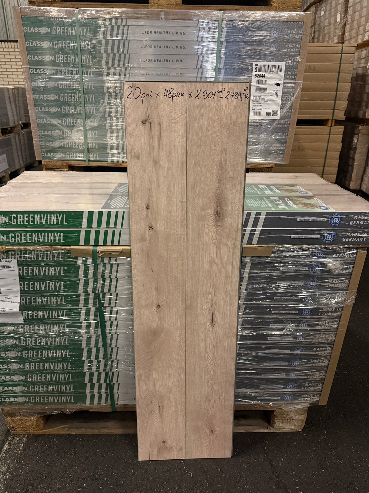 AANBIEDING PVC CLICK 1290 x 173 x 4 mm, Ophalen, 75 m² of meer, Beige, Nieuw