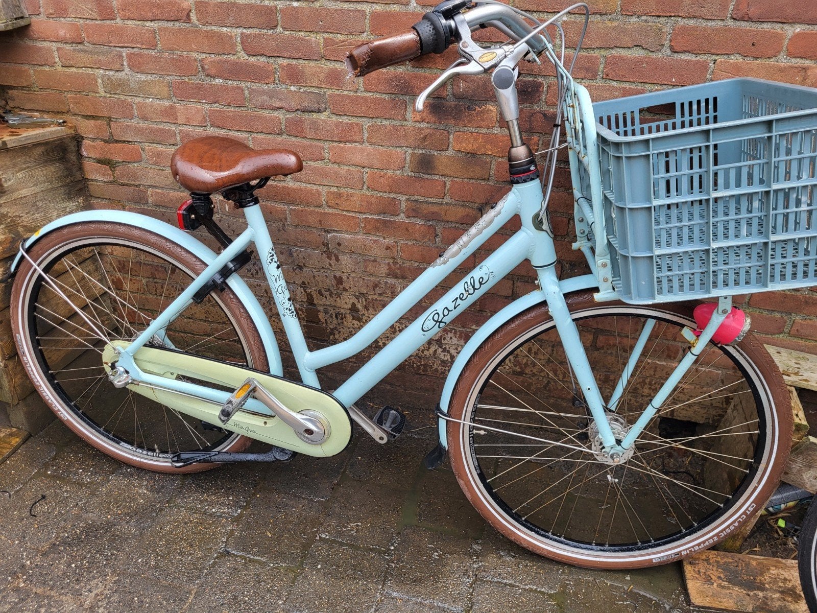 Gazelle Miss Grace damesfiets Nexus3- rollerbrakes etc 53cm, Ophalen, Versnellingen, Gazelle, Trommelrem