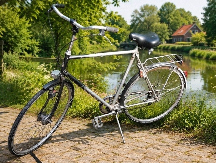 Batavus Champignon - Gebruikte fiets met 6 versnellingen, Fietsen en Brommers, Fietsen | Heren | Herenfietsen, Ophalen, Gebruikt