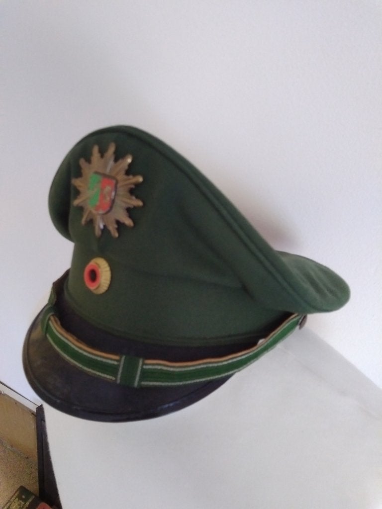 Schirmmutze west Duitse polizei, Verzamelen, Ophalen of Verzenden, Landmacht, Duitsland