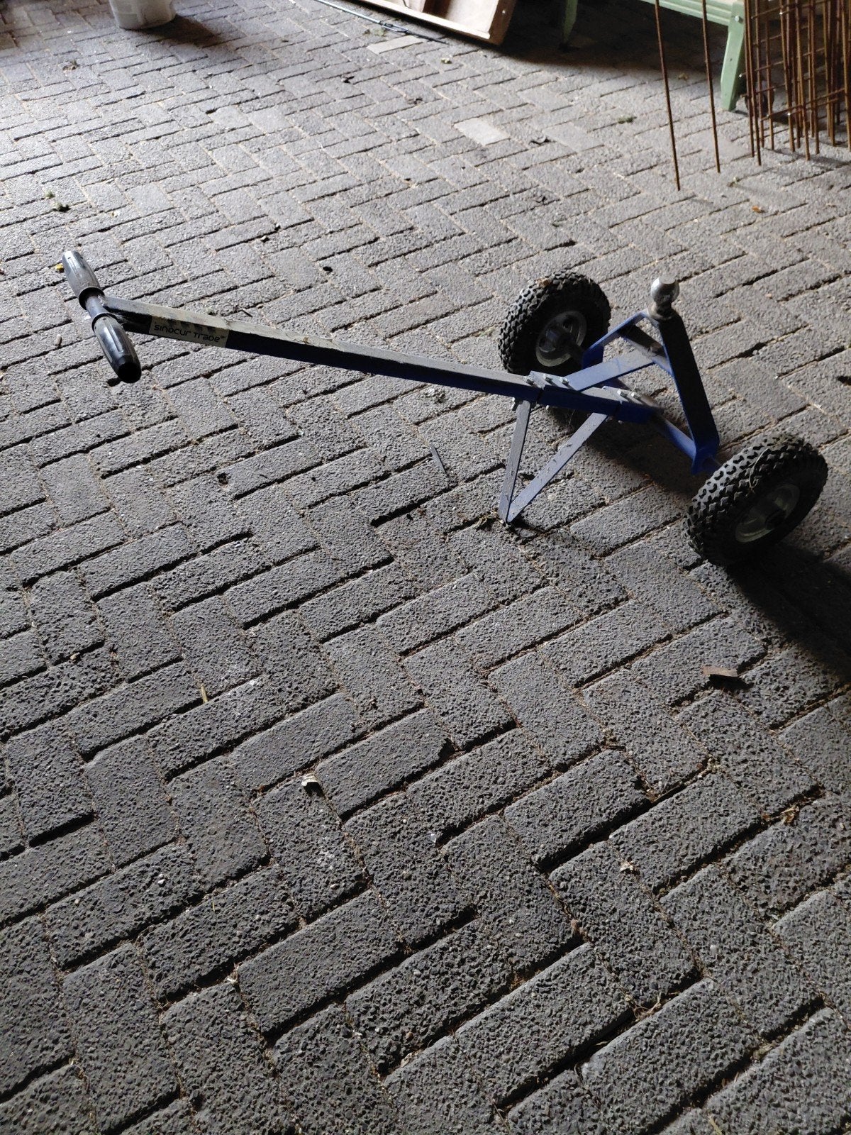caravan verplaatser, Ophalen, Gebruikt