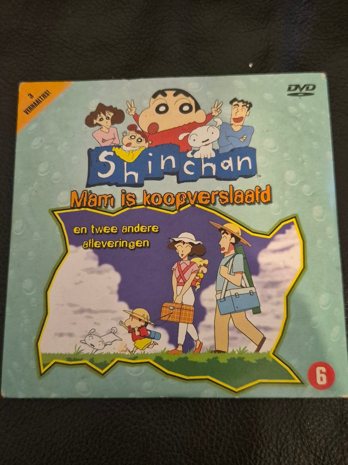 Shinchan: Mam is koopverslaafd (DVD), Gebruikt, Animatie, Anime (Japans), Vanaf 6 jaar