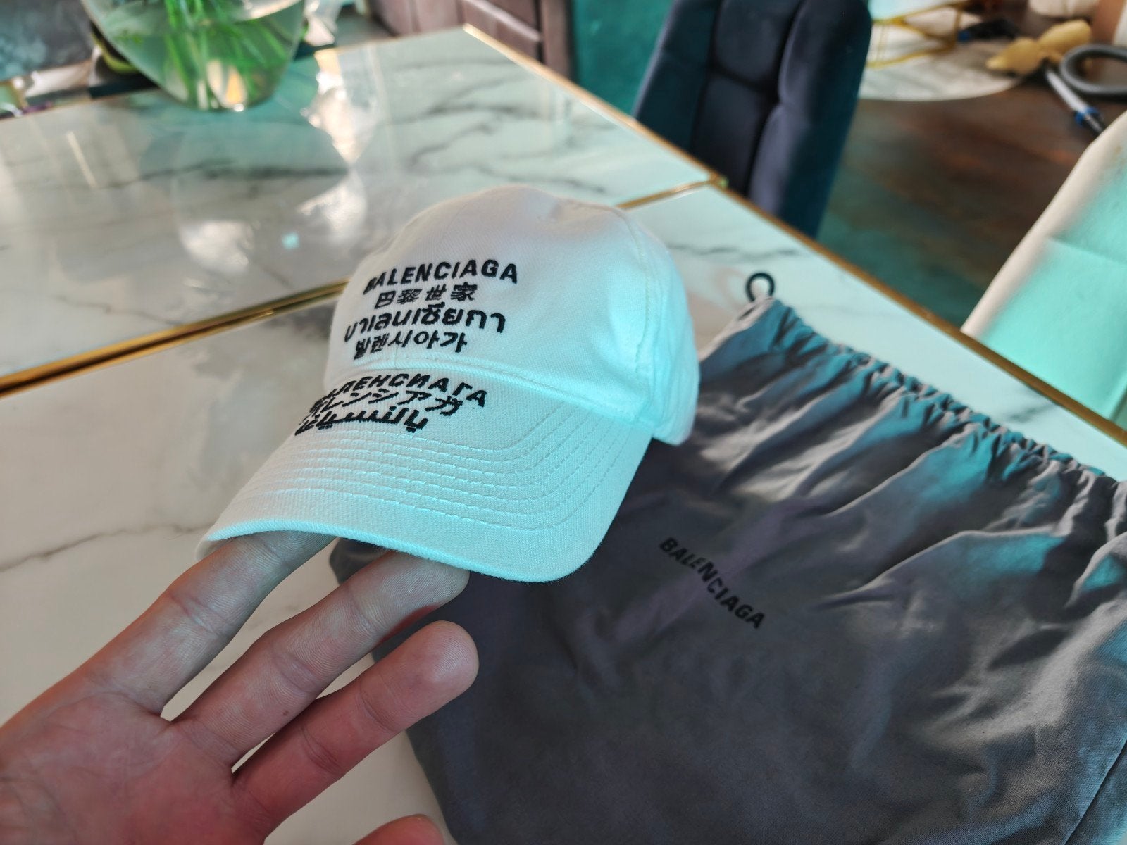 Balenciaga Languages Cap maat L 59cm, Ophalen of Verzenden, Nieuw