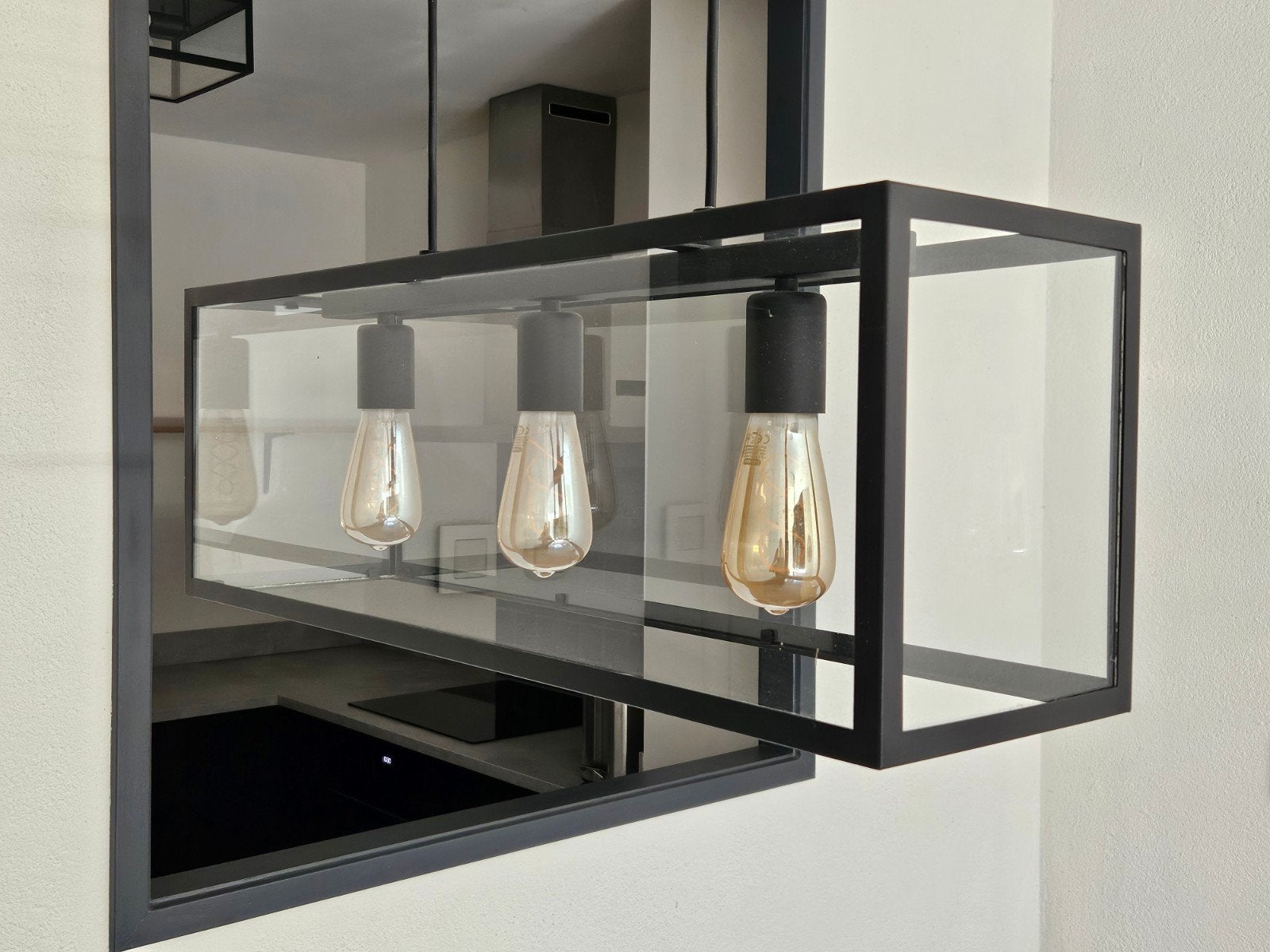 Hanglamp, Ophalen, Modern, Industrieel, E27 (groot), Zo goed als nieuw