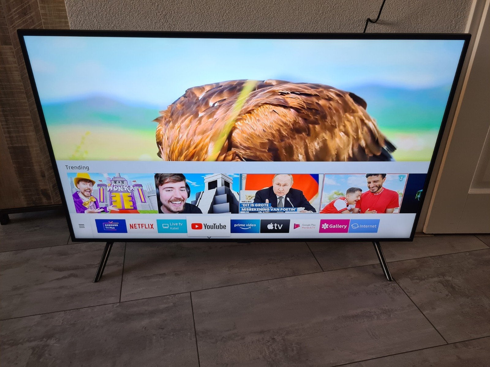 Samsung led smart 4K tv 43ru7170  43 inch, Ophalen, LED, 50 Hz, Zo goed als nieuw