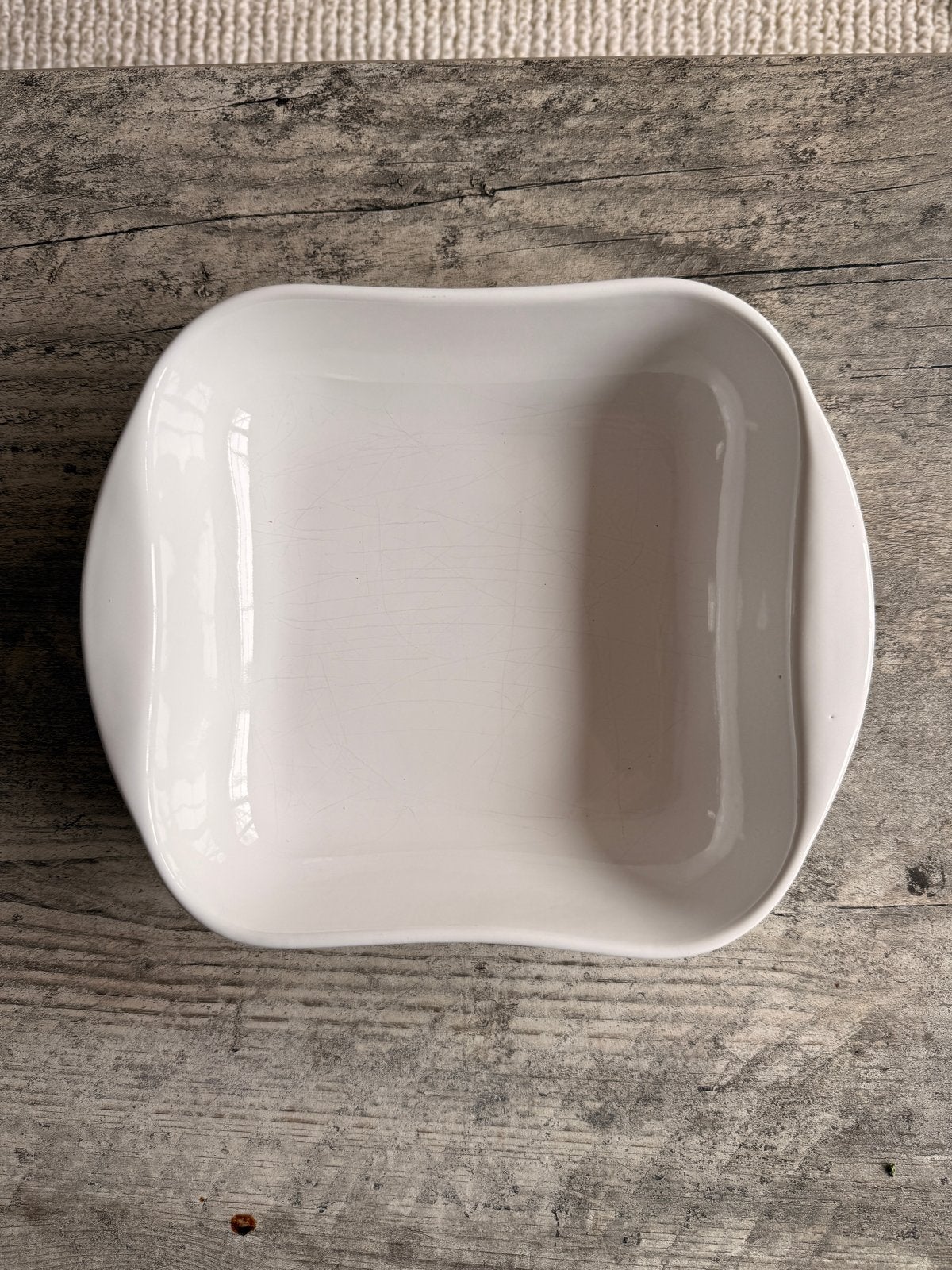 Vivo Villeroy & Boch Ovenschaal Wit Keramiek, Gebruikt, Porselein of Keramiek, Schaal, Vierkant