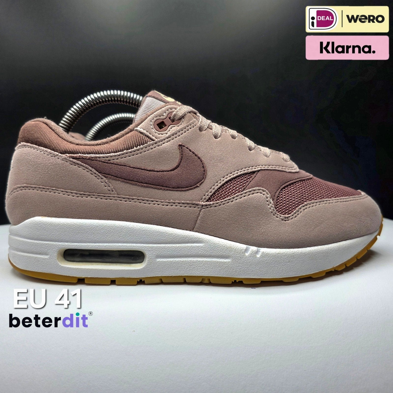 Nike Air Max 1 'Diffused Taupe' Maat: 41, Ophalen of Verzenden, Nike, Nike, Nike air max
