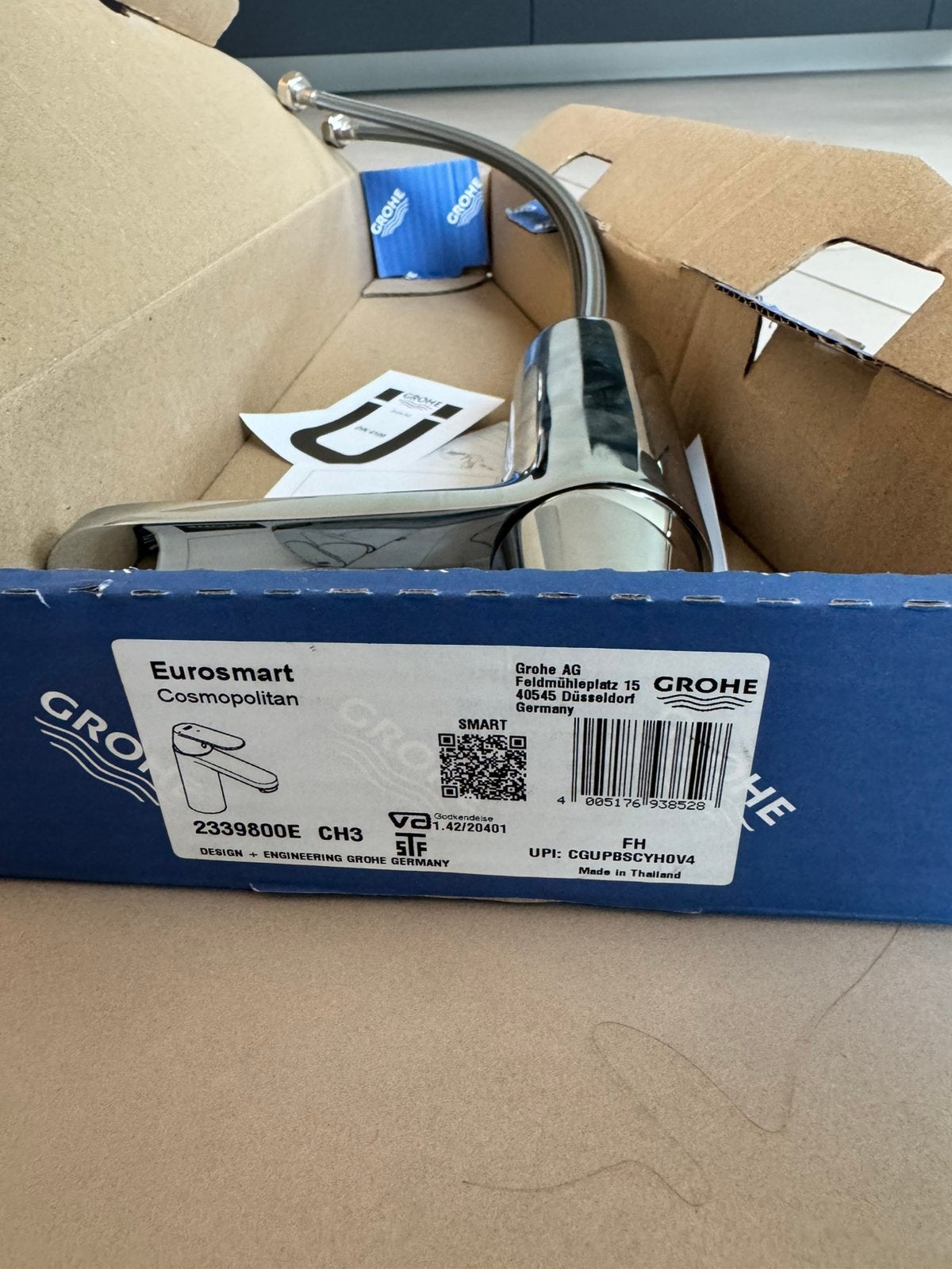 Grohe Eurosmart Cosmopolitan kraan ( nieuw), Doe-het-zelf en Verbouw, Ophalen, Nieuw, Kraan