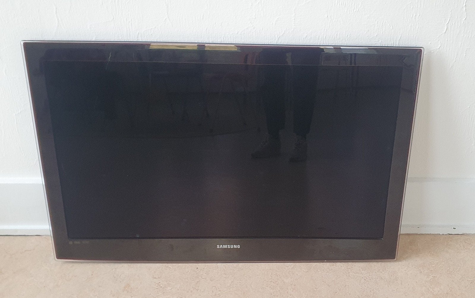 Samsung tv scherm 40 inch incl. tv ophangbeugel, Ophalen, Gebruikt, LCD, 100 Hz