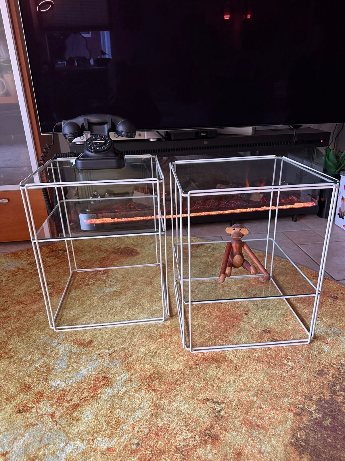 2 x Isocele bijzettafel ontworpen door Max Sauze 70’s, Ophalen