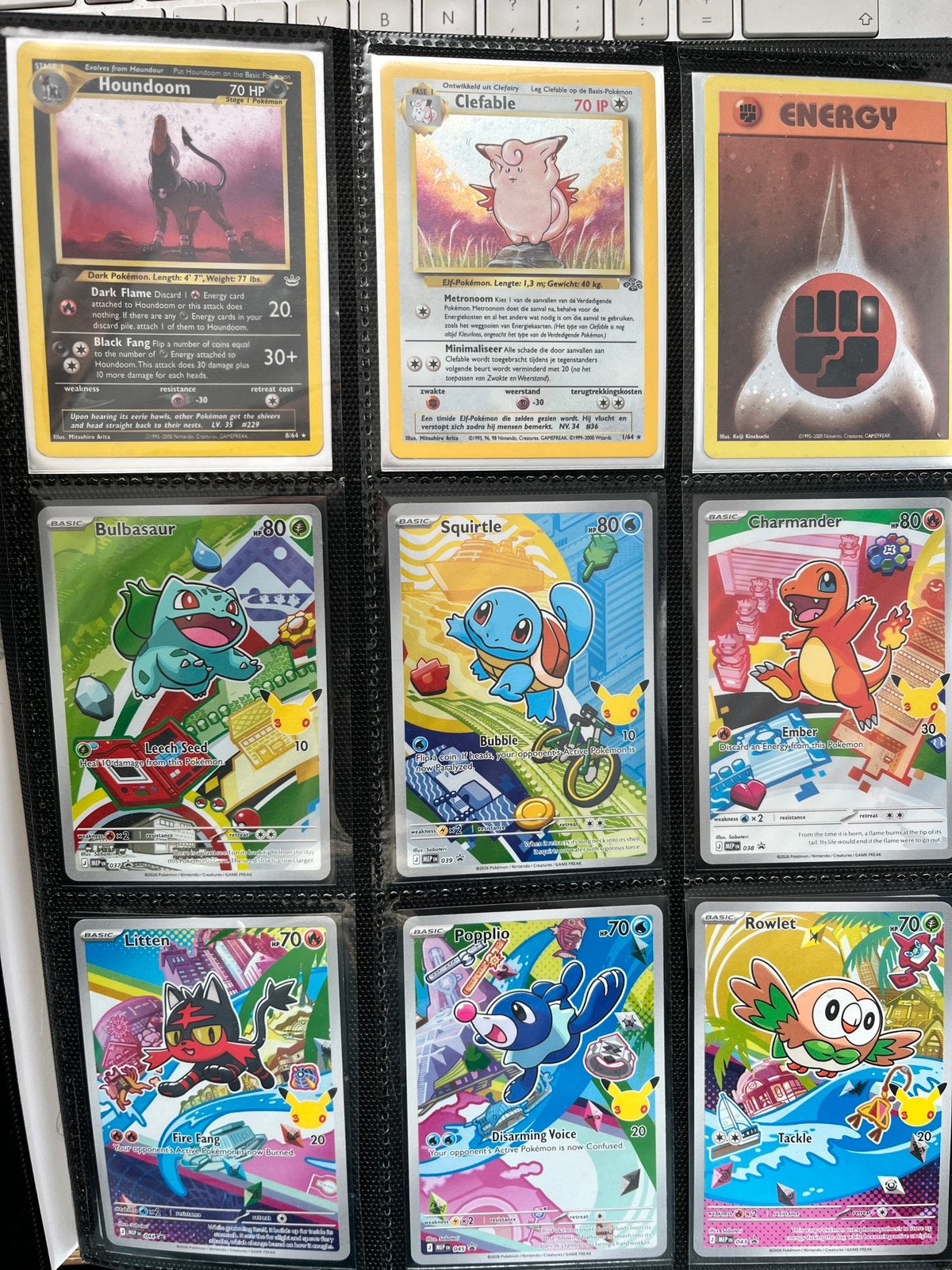 Vintage Pokémon collectie - losse verkoop of samen, Ophalen of Verzenden, Zo goed als nieuw, Meerdere kaarten, Foil