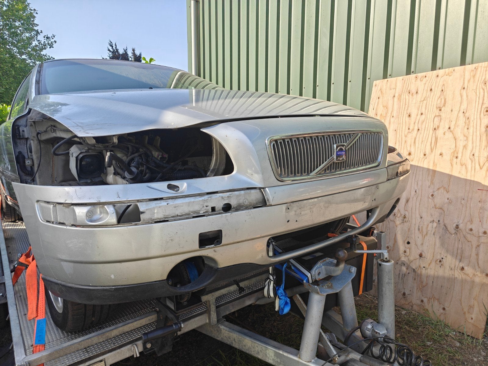 S60 bumper, Ophalen, Bumper