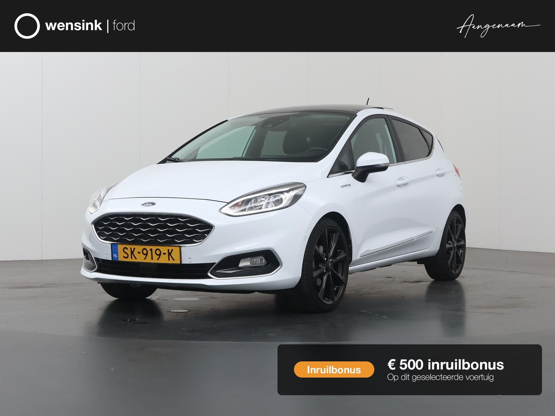 Ford Fiesta 1.0 EcoBoost Vignale | Panoramadak | Winterpakke, Voorwielaandrijving, 125 pk, Gebruikt, 1064 kg