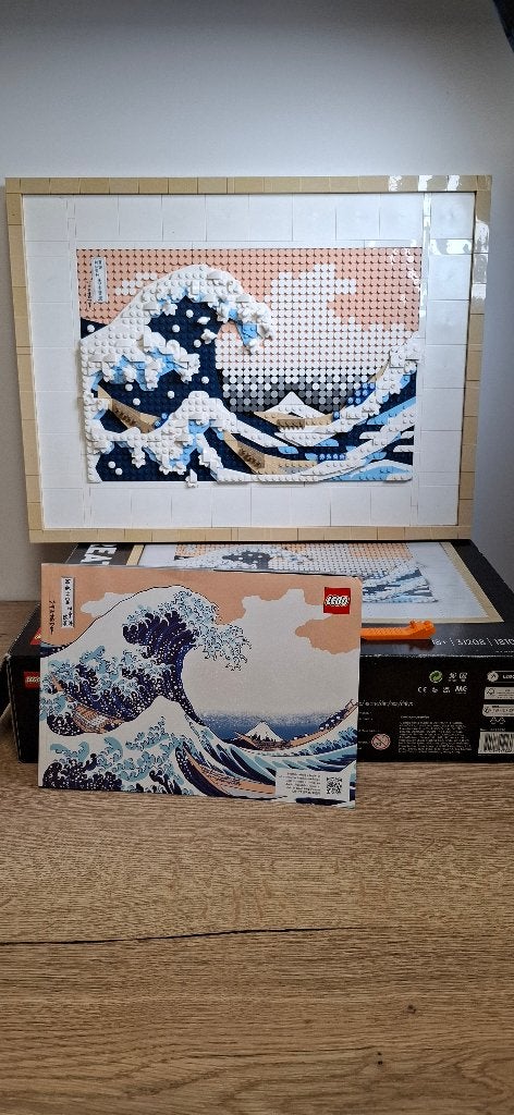 LEGO Art 31208 Hokusai De Grote Golf + Doos & Boekje, Ophalen, Lego, Overige thema's, Lego