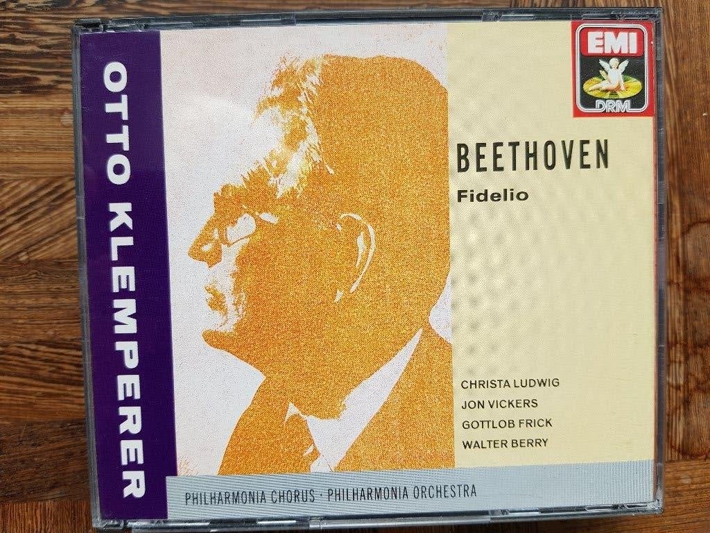 beethoven - fidelio (klemperer) 2CD box set, Gebruikt, Verzenden, Opera of Operette, Classicisme