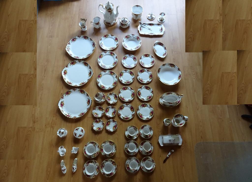 Royal Albert Bone China England Old Country Roses Servies, Ophalen of Verzenden