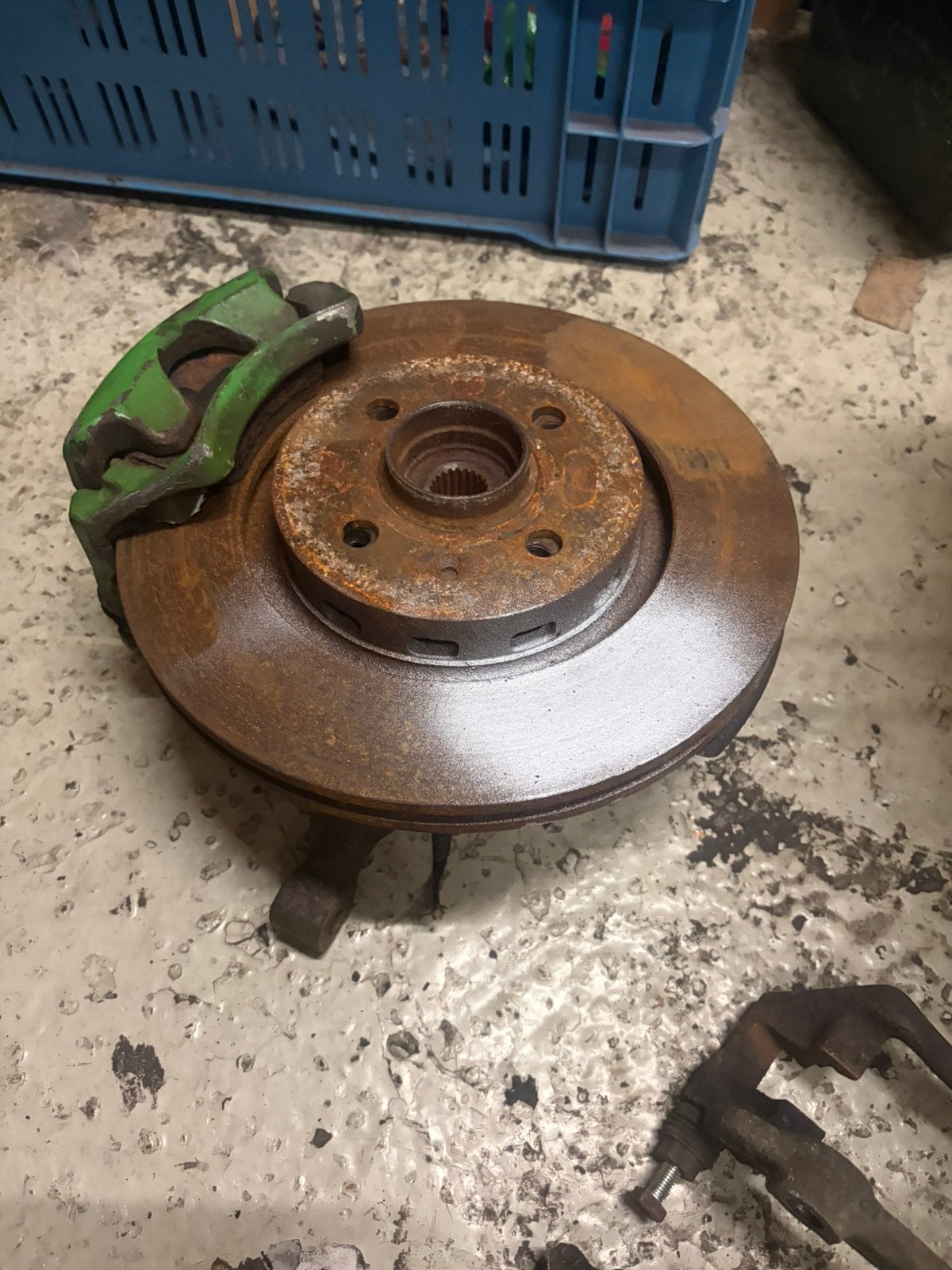 Golf mk2 g60 remmen upgrade, Ophalen