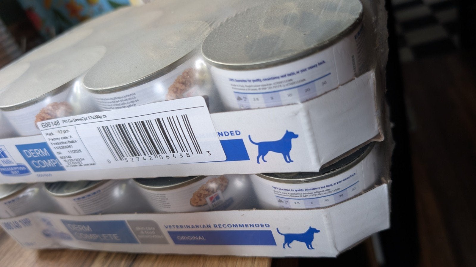 Honden natvoer; Derm Complete Hill's Prescription Diet, Dieren en Toebehoren, Dierenvoeding, Ophalen of Verzenden, Hond