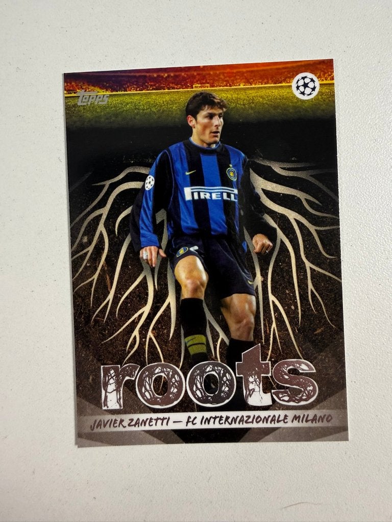 Javier Zanetti Roots Club Competitions 2025-26, Ophalen of Verzenden, Nieuw, Buitenlandse clubs, Poster, Plaatje of Sticker