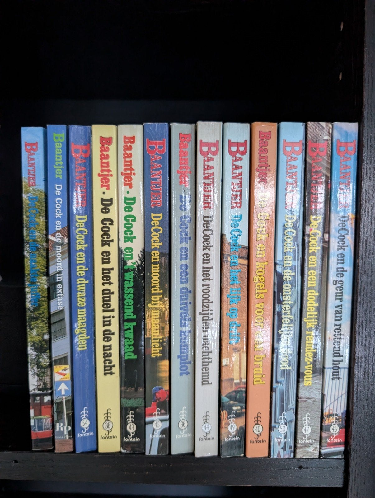 13 x Baantjer pocket boek, Boeken, Ophalen of Verzenden