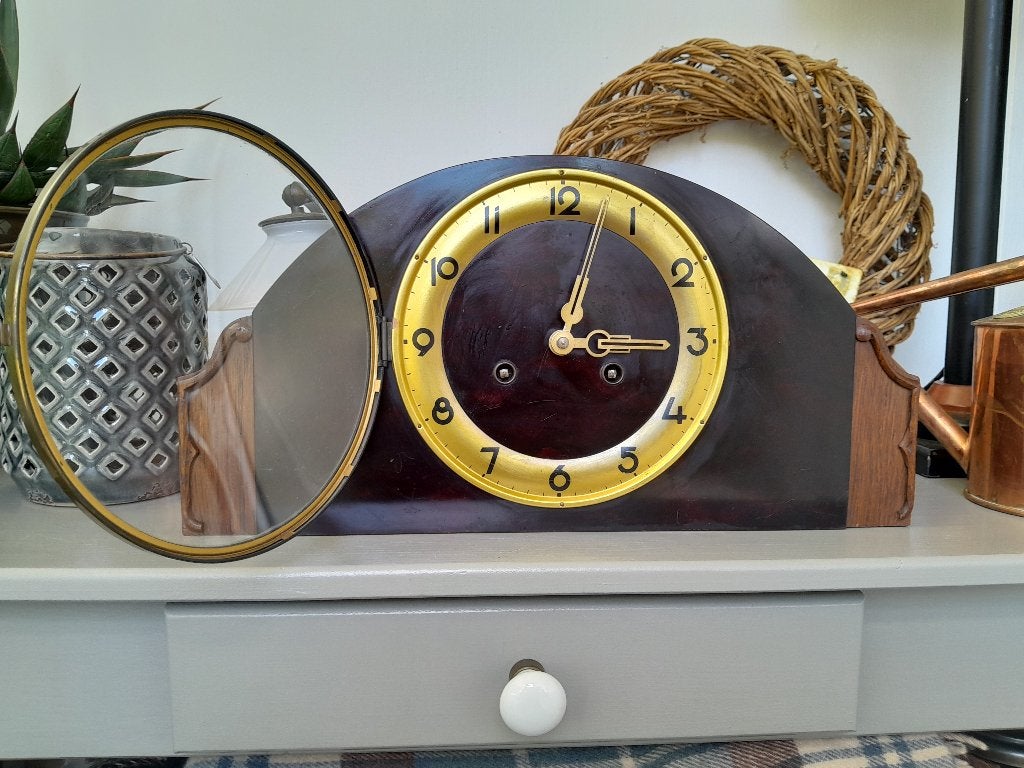 Pendule klok Art Deco, Antiek en Kunst, Ophalen