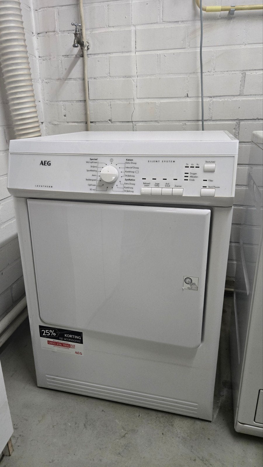 Aeg droger lavatherm, Witgoed en Apparatuur, Wasdrogers, Ophalen