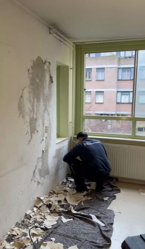 Behang verwijderen, Ophalen of Verzenden, Minder dan 10 m²