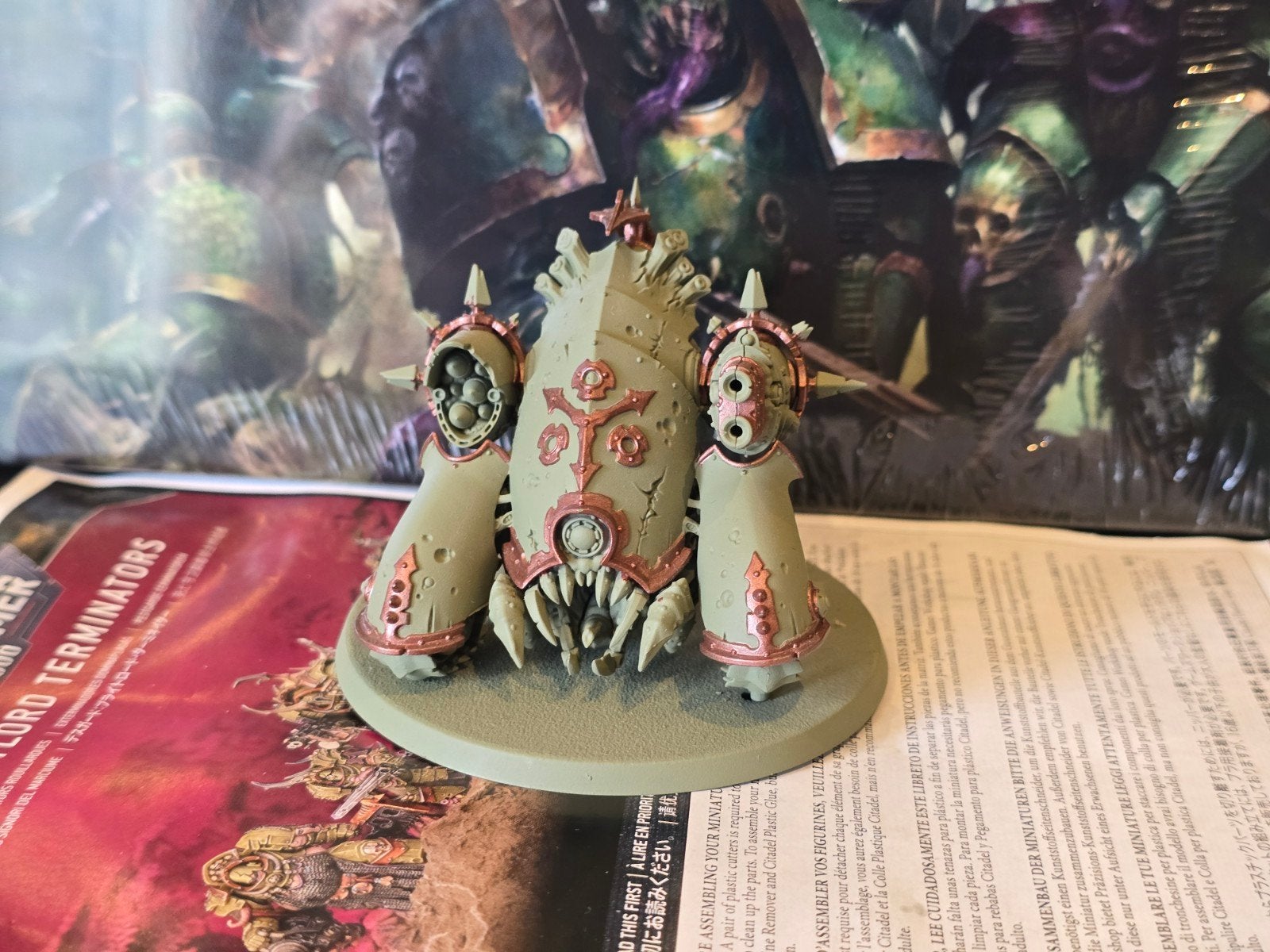 Myphitic Blight-hauler - Death Guard Warhammer 40k, Hobby en Vrije tijd, Wargaming, Gebruikt, Figuurtje(s), Ophalen of Verzenden