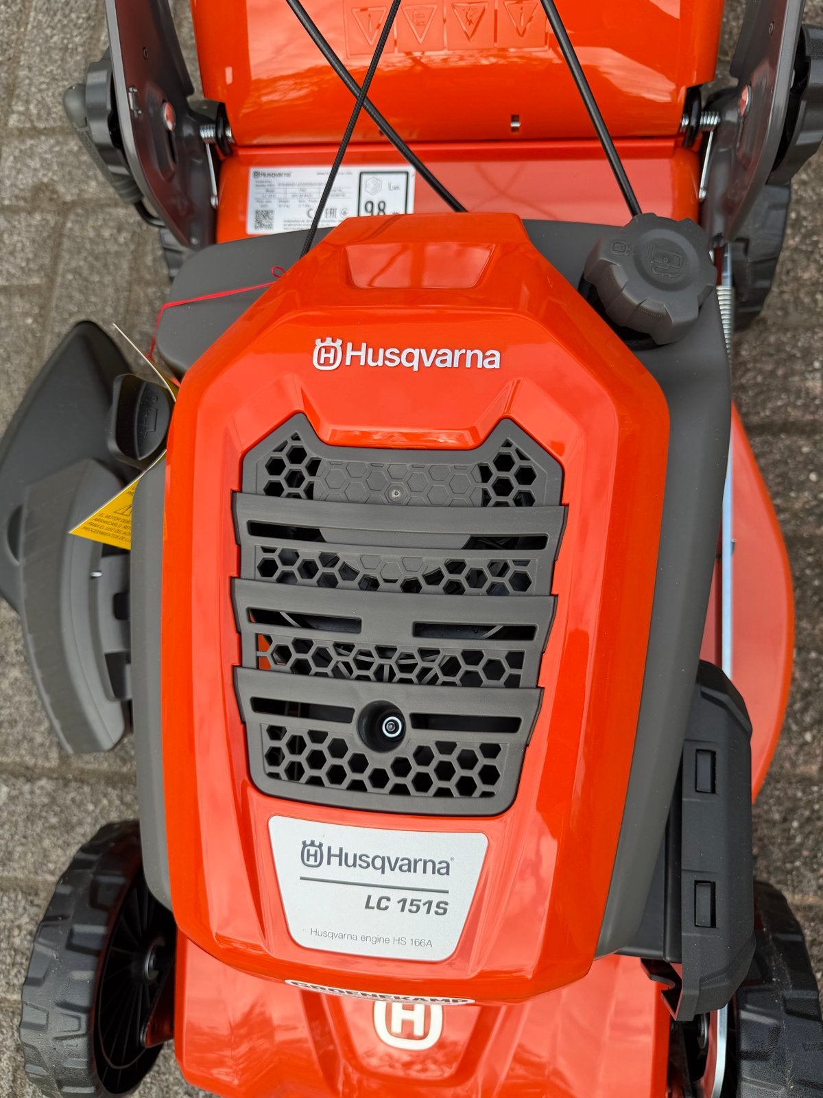 Husqvarna LC 151S Benzine Grasmaaier, Ophalen, Cirkelmaaier, Nieuw, 50 cm of meer