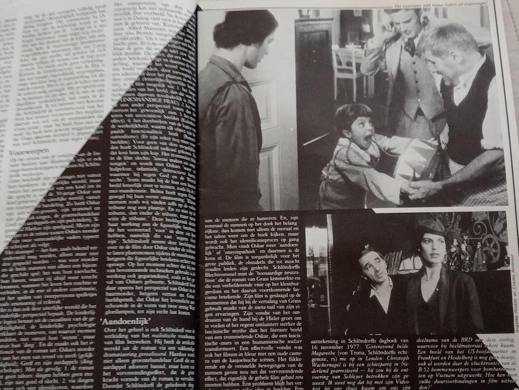 Louis Andriessen De Blechttrommel, Ophalen of Verzenden, Gelezen, Muziek, Film of Tv