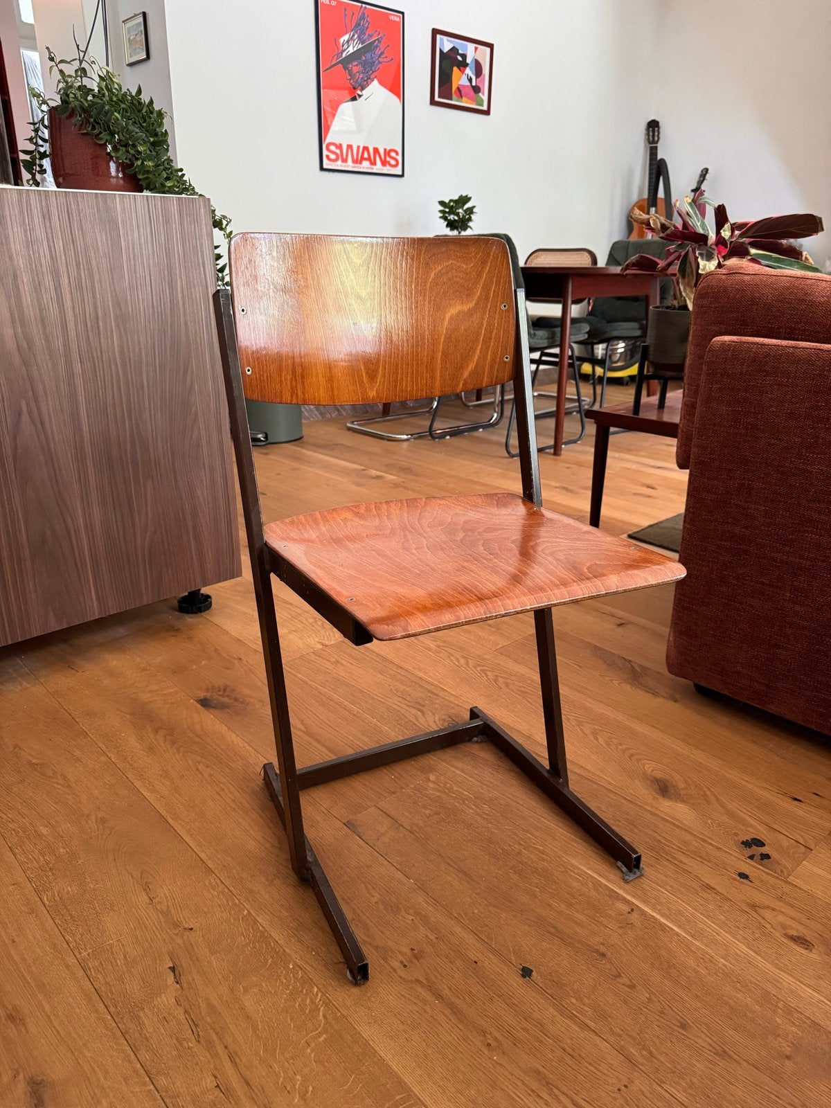 Vintage schoolstoel, Antiek en Kunst, Ophalen