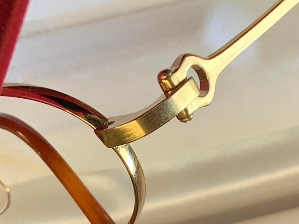 Cartier bril 22 karaats verguld geborsteld goud met glans, Sieraden, Tassen en Uiterlijk, Zonnebrillen en Brillen | Heren, Overige merken