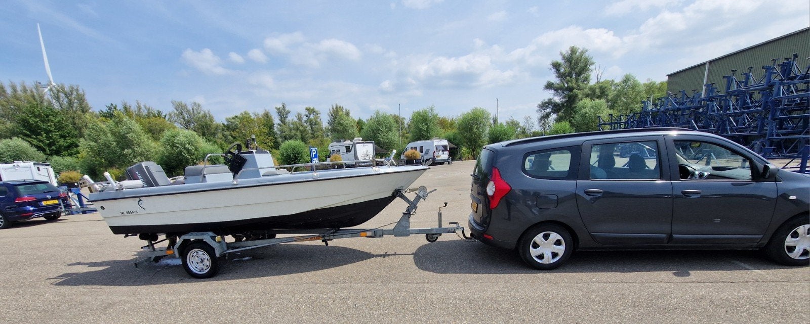 Visboot Consoleboot 60pk Mariner, Ophalen of Verzenden, Buitenboordmotor