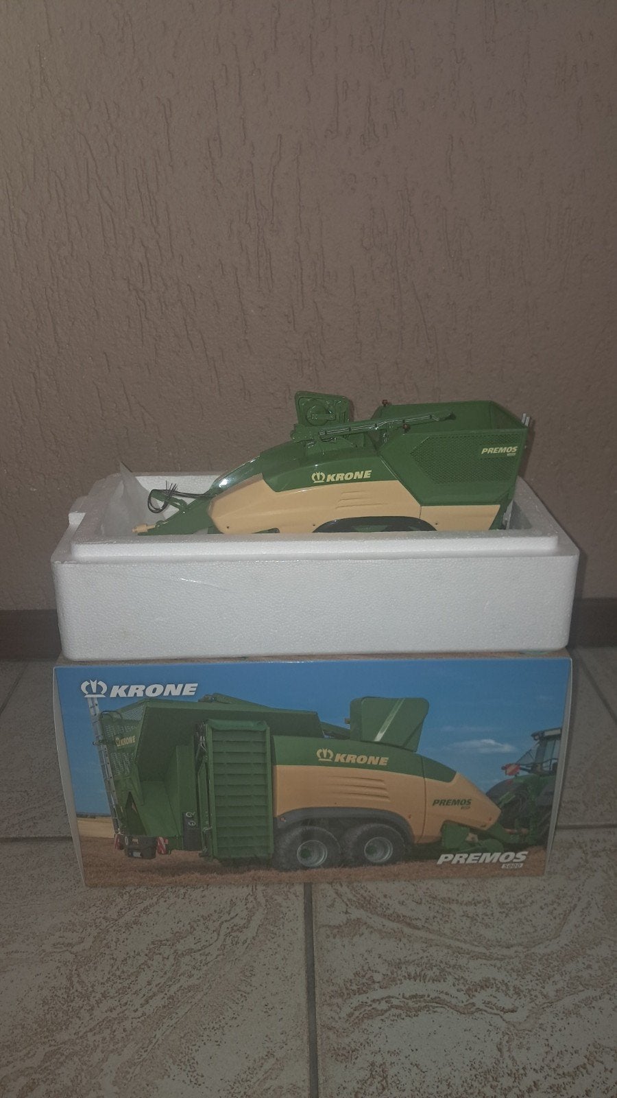 Krone Premos 5000, MO miniaturen, Ophalen of Verzenden, Nieuw, Tractor of Landbouw, Overige merken