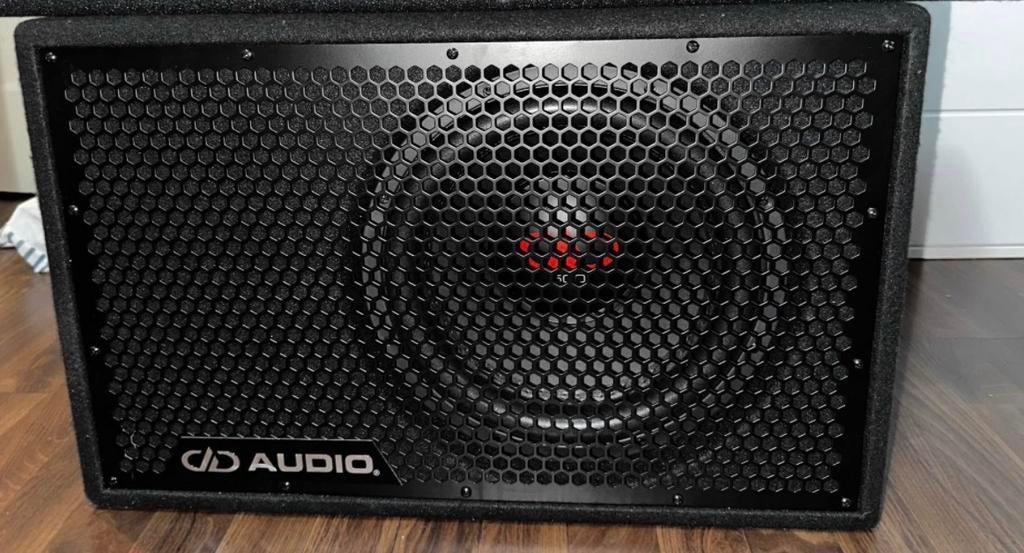 DD LE512.1  (12inch)Subwoofer met kist 700WRMS(1400W) nieuw, Auto diversen, Ophalen, Nieuw