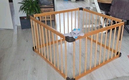 Grondbox, Kinderen en Baby's, Boxen, Gebruikt, Vierkant, Ophalen