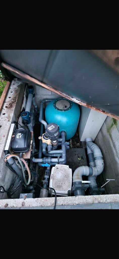 Beadfilter voor vijver - Compleet filtersysteem, Tuin en Terras, Vijver-toebehoren, Ophalen of Verzenden, Gebruikt, Vijverfilter