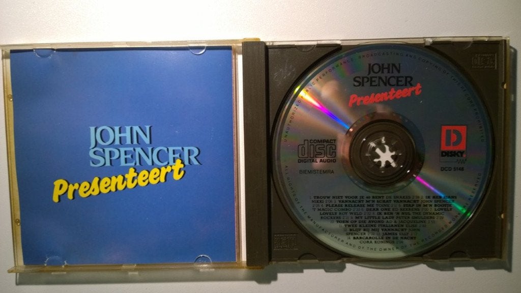 John Spencer Presenteert, Cd's en Dvd's, Ophalen of Verzenden, Zo goed als nieuw, Pop