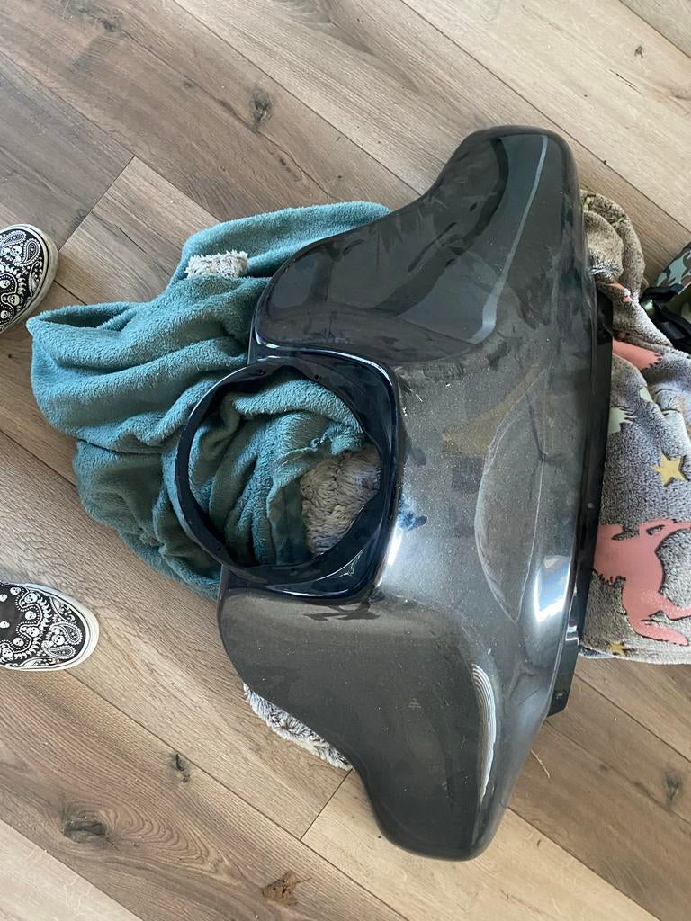 Batwing kuip voor motor, Ophalen