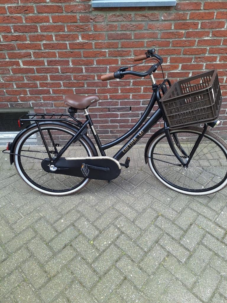 Cortina u4 transport 26 inch meidenfiets, Fietsen en Brommers, Fietsen | Meisjes, Gebruikt, Cortina U4 transportfiets, Versnellingen