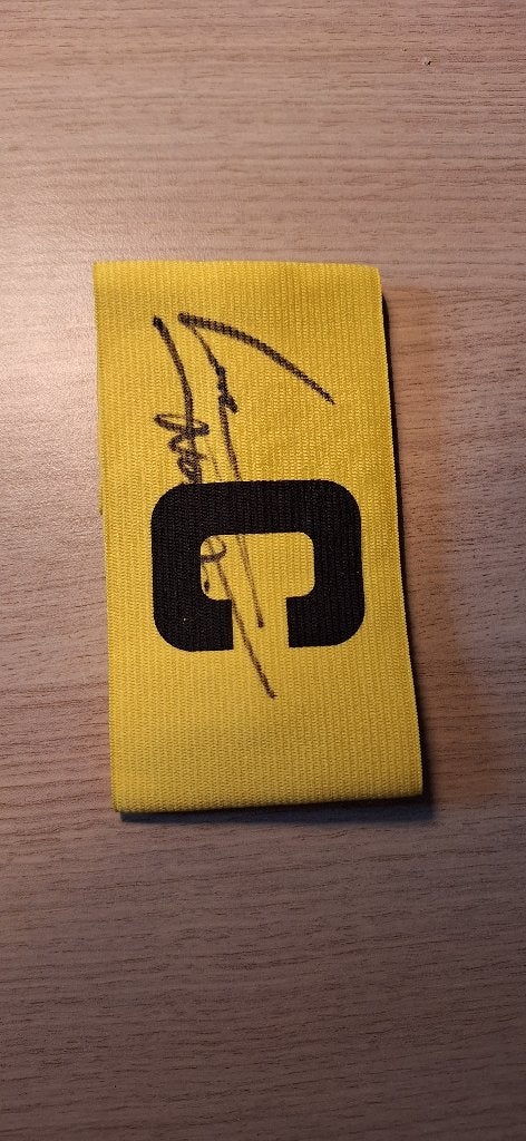 Aanvoerdersband met handtekening; Nordin Wooter # Ajax, Ophalen of Verzenden, Nieuw, Ajax, Shirt