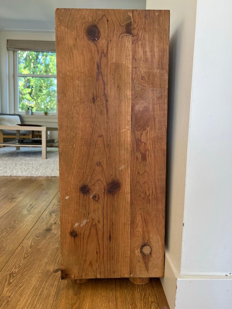 Houten CD-ladekastje 60x70 met 12 lades, Huis en Inrichting, Kasten | Ladekasten, Gebruikt, 5 laden of meer, Minder dan 25 cm