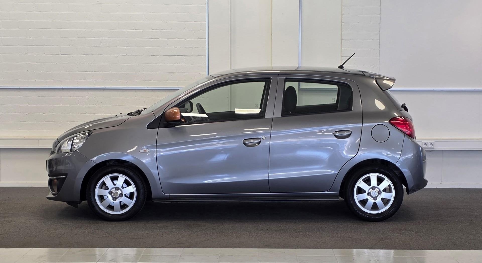 Mitsubishi Space Star 1.0i Automaat Cool+ LM velgen Garantie, Auto's, Stof, Gebruikt, 840 kg, Origineel Nederlands