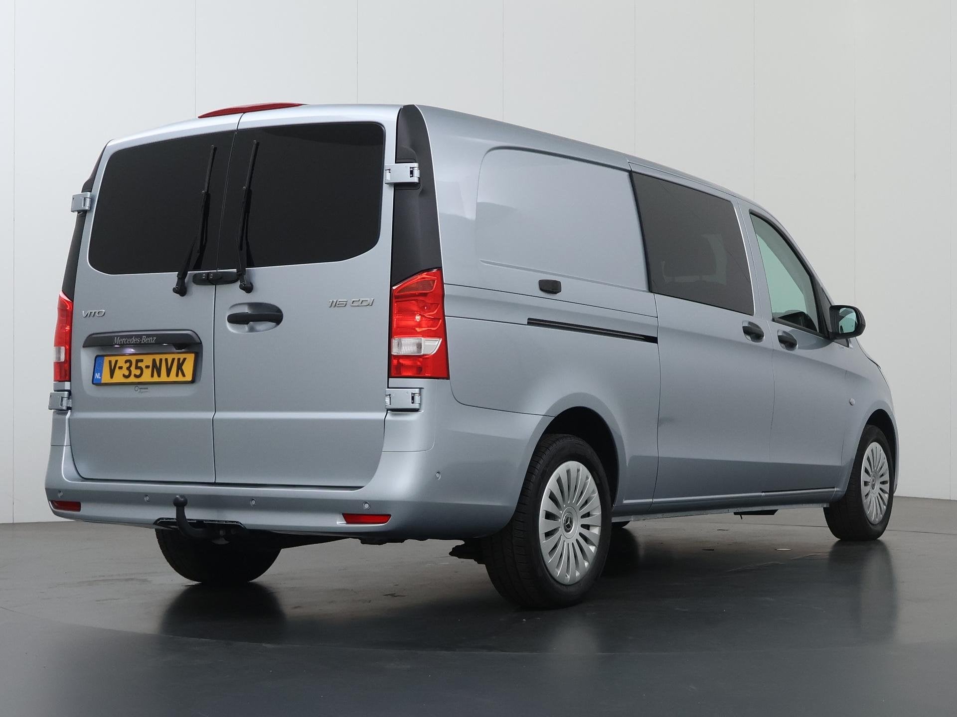 Mercedes-Benz Vito 116 CDI | Aut. | XL L3 | Select | Dubbele, Auto's, Bestelauto's, Automaat, Gebruikt, Euro 6, 4 cilinders