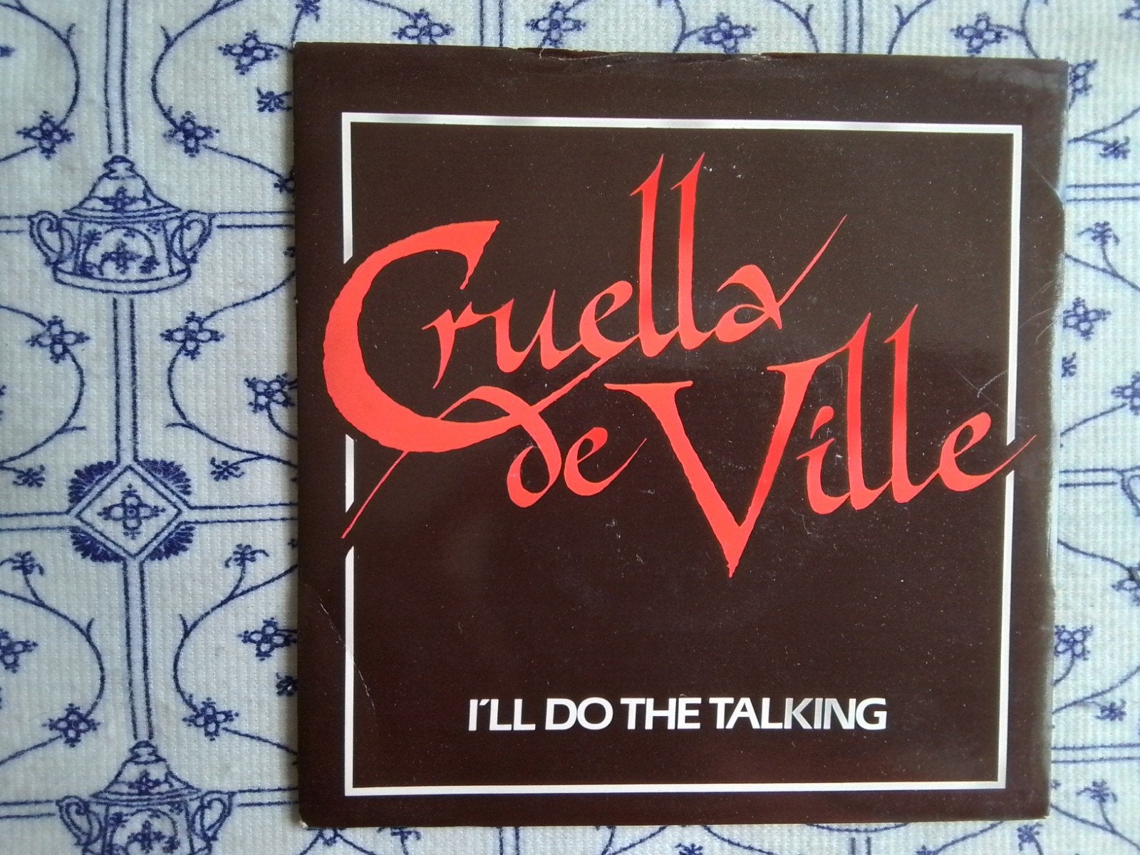 Cruella de ville            I'll do the talking, Ophalen of Verzenden, Zo goed als nieuw, 7 inch, Pop